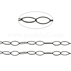 Catene a maglie con occhio di cavallo testurizzato in acciaio inossidabile 304&nbsp;CHS-I020-01A-EB