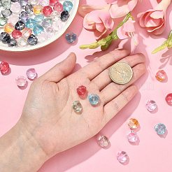 100шт прозрачные бусины лэмпворк ручной работы&nbsp;LAMP-CJ0001-53