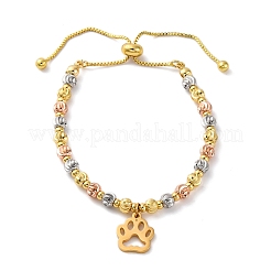 Браслеты из латуни BJEW-C090-02G-F