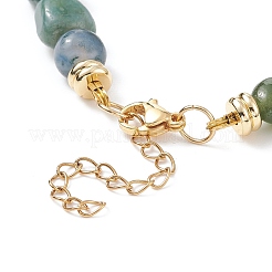 Ожерелья с кулонами из змеиной латуни с микро-паве для женщин&nbsp;NJEW-JN03987-02