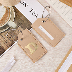 Багажная бирка из искусственной кожи&nbsp;AJEW-WH20010-81C