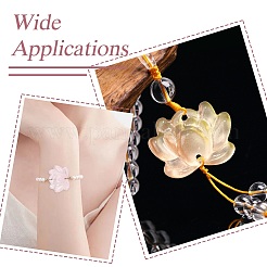 100 шт. набор стеклянных бусин для выпечки и лампворк GLAA-CJ0002-68