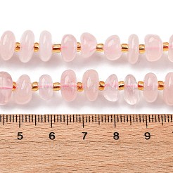 Природного розового кварца нитей бисера G-RM250109-A17
