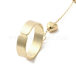 Bracciali anello di ferro&nbsp;BJEW-C054-01G