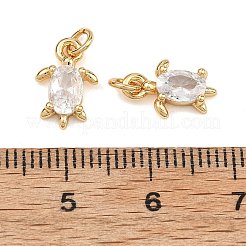 Ciondoli Shegrace in ottone con zirconi cubici trasparenti&nbsp;XGRQ2O935-417G