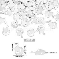 120 шт. подвески из нержавеющей стали 304&nbsp;STAS-UN0028-81