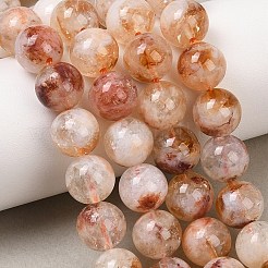 Природный цитрин бисер нитей G-S362-105C