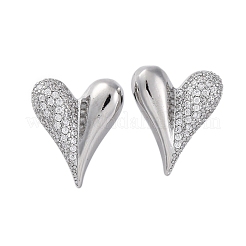 Серьги-гвоздики из циркония EJEW-Q014-37P
