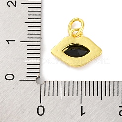 Gestell Messing MICRO PAVE Zirkonia Reize&nbsp;KK-F881-04G-02
