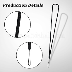 10 шт. полиэстеровые мобильные ремни&nbsp;HJEW-GF0001-67A