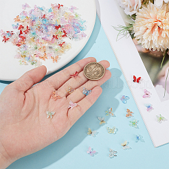 150 шт. 3 стиля кабошонов из смоляной бабочки&nbsp;MRMJ-DR0001-04