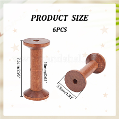 Bobines de bois&nbsp;DIY-WH0430-808B