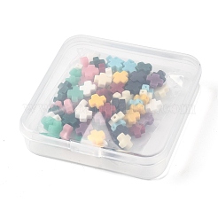 100 шт. 10-х цветные синтетические коралловые бусины CORA-SC0001-06