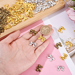 72 шт. 3-х цветные подвески из цинкового сплава в тибетском стиле FIND-GA0007-31