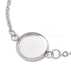 Изготовление браслета-слайдера из нержавеющей стали 304&nbsp;BJEW-JB12959-02