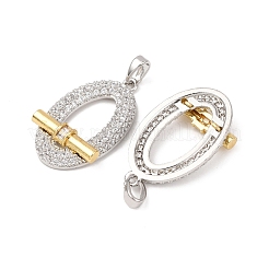 Латунные микро проложить кубического циркония подвески&nbsp;KK-G543-14GP-03