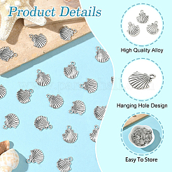 50 шт. Подвески из сплава в тибетском стиле&nbsp;FIND-YW0009-43