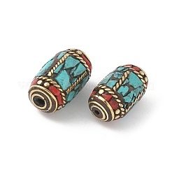 Индонезийские бусины ручной работы KK-H075-04AG