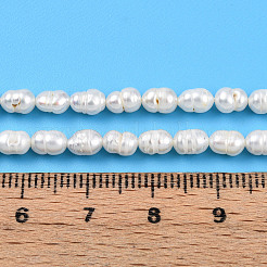 Нити из натурального культивированного пресноводного жемчуга PEAR-N012-04L