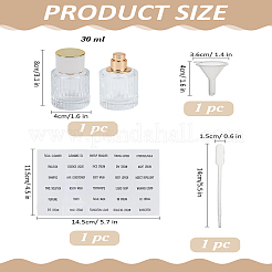 Стеклянные распылители&nbsp;AJEW-LP0005-24