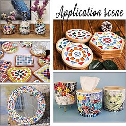 Cabochons en verre&nbsp;GGLA-NB0001-07