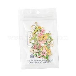 16 Stück 8 Arten Legierung Emaille Anhänger&nbsp;ENAM-FS0003-93