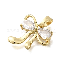 Латунные микро проложить кубического циркония подвески KK-P336-38G-04