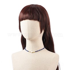 Collana di pietre preziose naturali e perle per le donne&nbsp;NJEW-JN03998