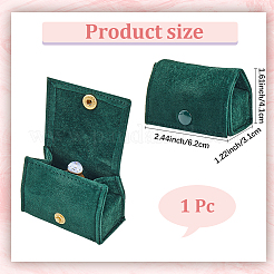 1 шт арочные бархатные коробки для хранения ювелирных изделий CON-GF0001-17A