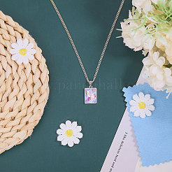 1 шт. 925 оправы для подвески из стерлингового серебра в форме кабошона STER-BC0002-77B