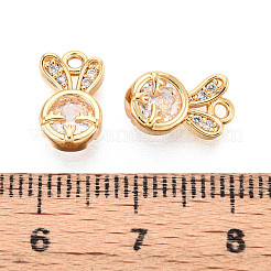 Латунные микро проложить кубического циркония подвески KK-N263-61G