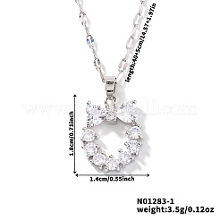 Милые полые ожерелья для женщин из латуни с кристаллами и стразами в виде кошек&nbsp;QM8881