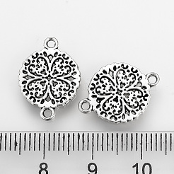 Соединители из сплава в тибетском стиле&nbsp;TIBE-Q077-11AS-RS