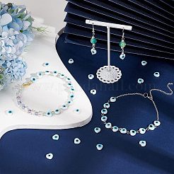 2 нити бусины ручной работы от сглаза лэмпворк нити LAMP-FH0001-08A