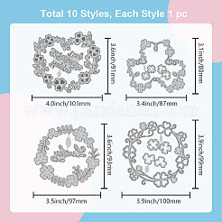 День святого патрика трафареты для резки углеродистой стали DIY-WH0309-1617