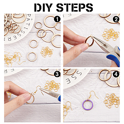 30 комплект деревянных соединительных колец WOOD-OC0002-95