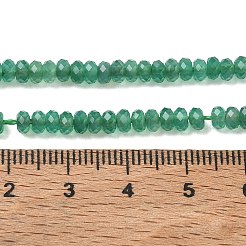 Gefärbte und erhitzte Stränge aus natürlichen grünen Onyx-Achatperlen&nbsp;GG-CBA2E9C-B01-01
