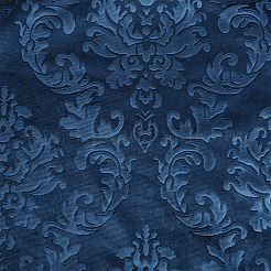 Полиэфирная ткань с цветочным узором DIY-WH0888-221