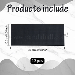 12 шт. наклеек для нескользящей подошвы из синтетической резины&nbsp;FIND-BC0019-39