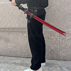 Поясной держатель для меча из искусственной кожи для средневекового ренессансного косплей-реквизита&nbsp;AJEW-WH0248-585