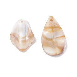 Непрозрачные акриловые подвески OACR-XCP0001-07