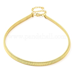 Ожерелья-чокеры из нержавеющей стали 304 для женщин NJEW-U012-03G-02