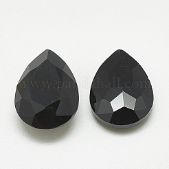 Torna a punta cabochon strass vetro&nbsp;RGLA-T081-13x18mm-02