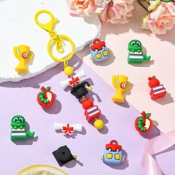 14шт 7 стиля силиконовые бусины&nbsp;SIL-CJ0003-05