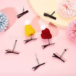 30 pièces 3 styles de pinces à cheveux alligator en fer&nbsp;PHAR-TA0001-10