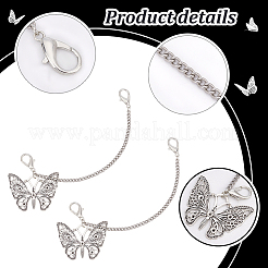 Бордюрные цепи для обуви из цинкового сплава&nbsp;FIND-PH0007-38B