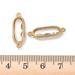 Ciondoli di collegamento in strass in acciaio inossidabile 304&nbsp;STAS-P453-04G-01