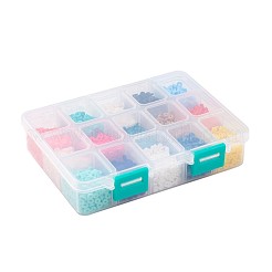 15 цвет бусин из полимерной глины ручной работы&nbsp;CLAY-JP0001-06A