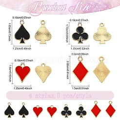 32 шт. 4 стиля подвески из сплава с бочкообразным покрытием&nbsp;ENAM-YW0005-56