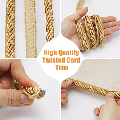 Отделка шнуром из полиэстера длиной 12.5 м OCOR-WH0105-005D